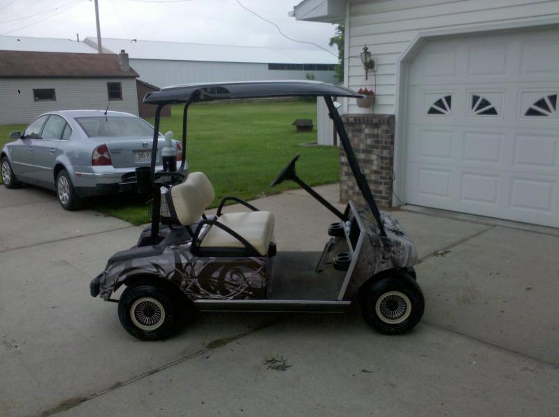 Golf Cart Wrapped